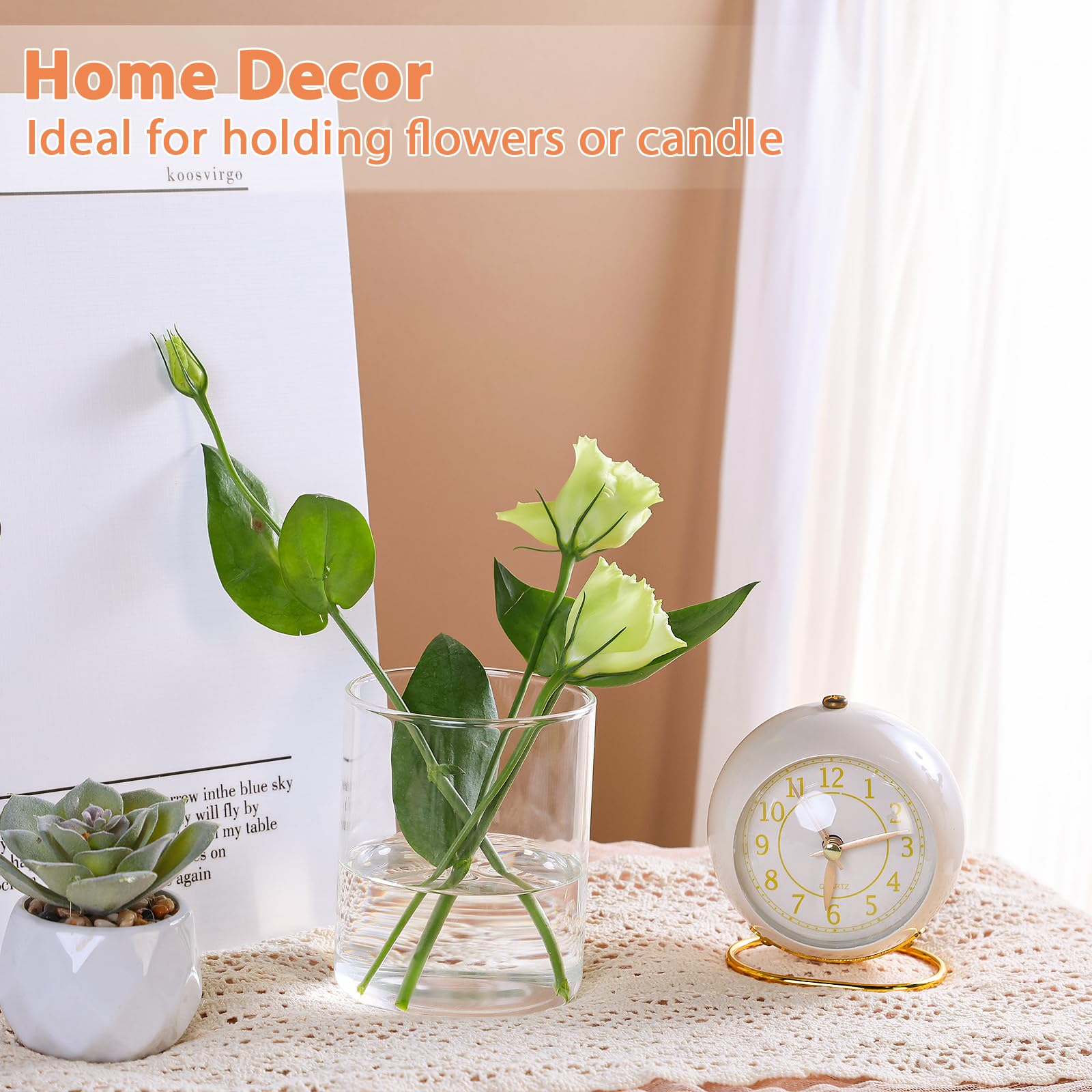 UPBUD home decor vases provide stylish accents for daily tablescapes.