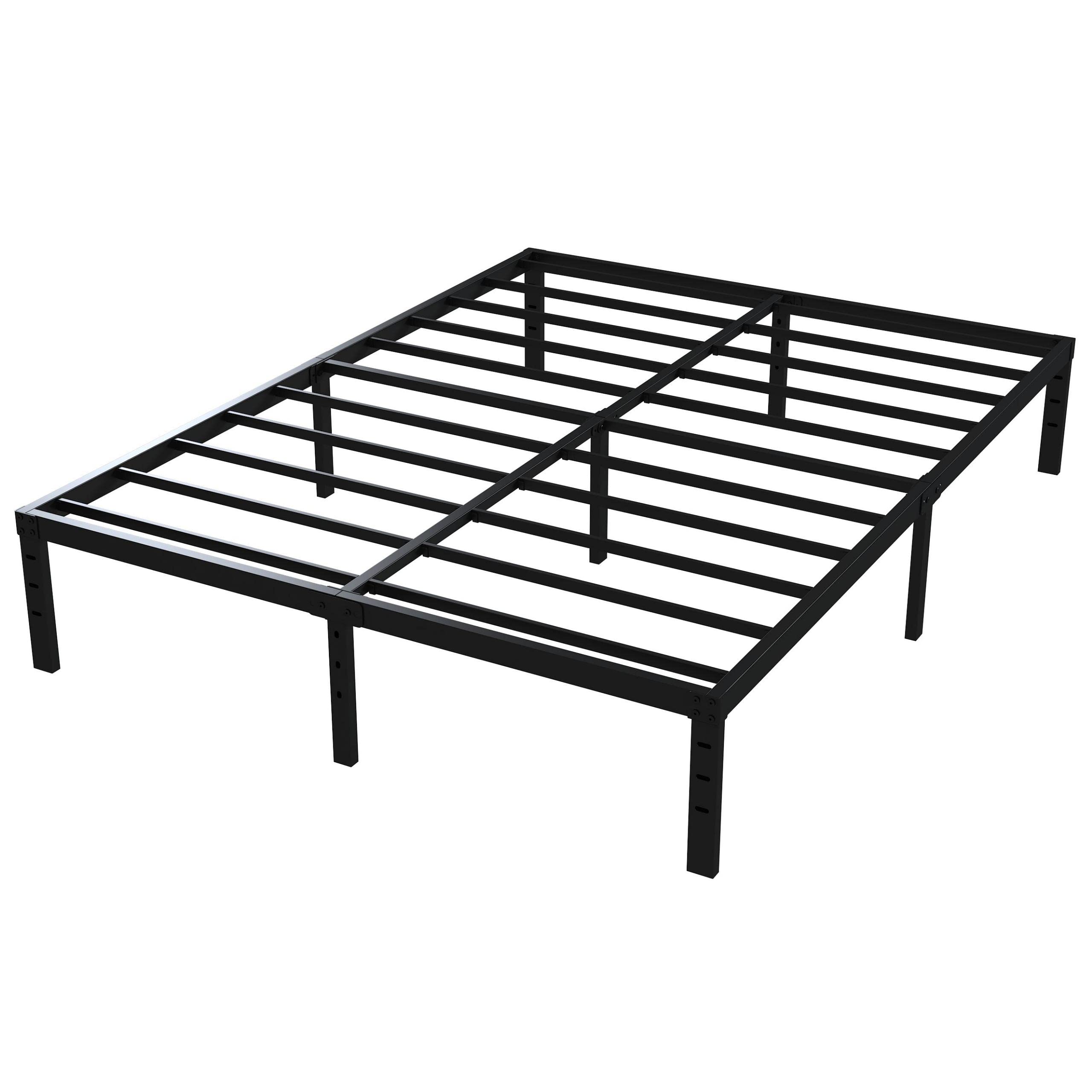 Upcanso bed frame in black finish suits modern bedrooms