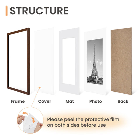upsimples 11x14 frame set5 frame opening detail for secure photos