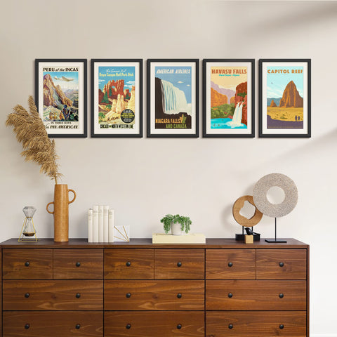 upsimples 11x17 frame with mat holding a 9x15 photo securely