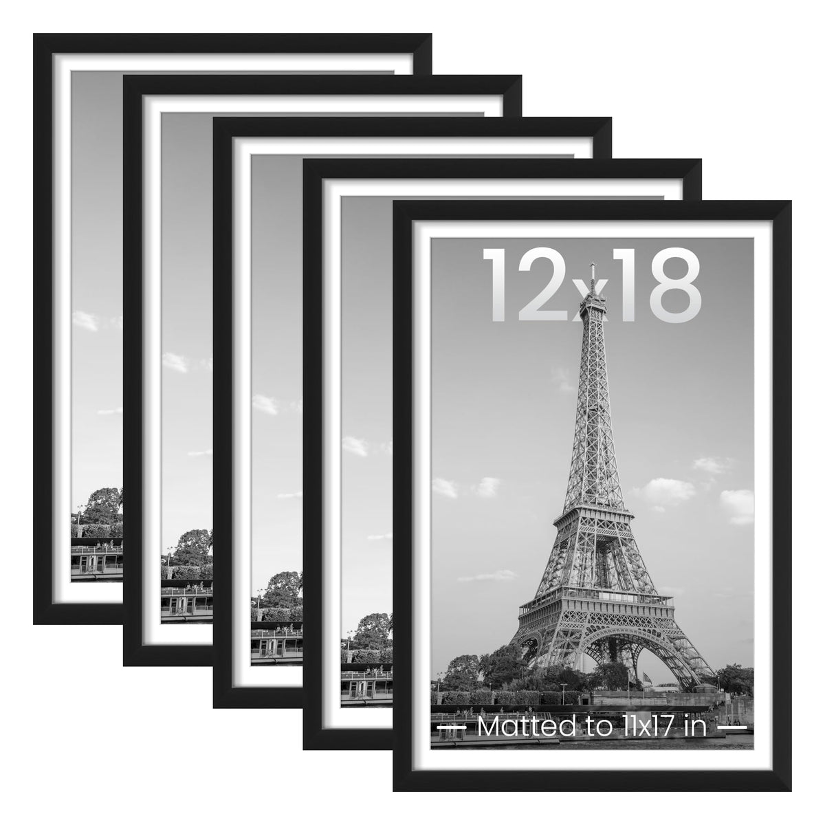 upsimples 12x18 frame set with mat ready for 11x17 photos