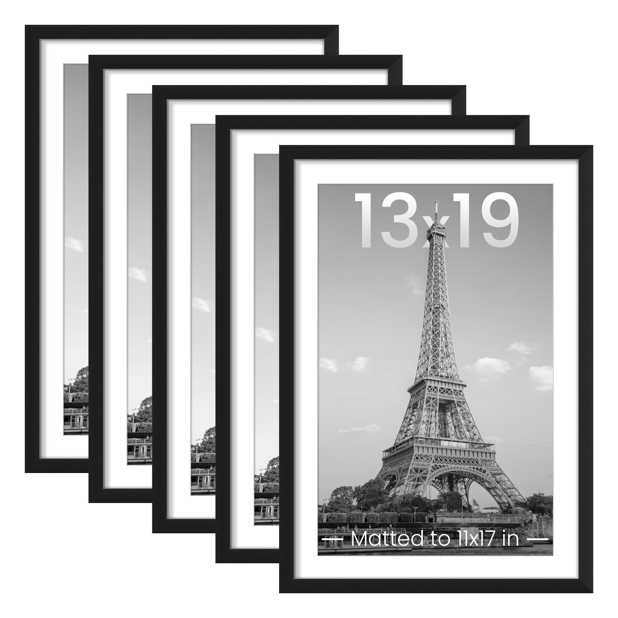 upsimples 13x19 frame set front view for a sleek wall gallery.
