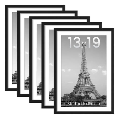 upsimples 13x19 frame set front view for a sleek wall gallery.