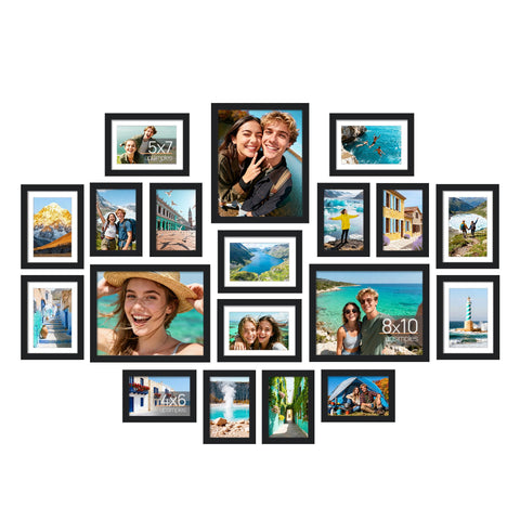 Upsimples 8x10 collage frame for wall display and gallery walls.