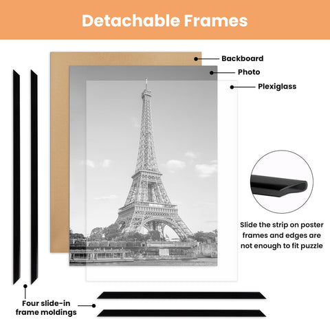 Scratch-proof material from Upsimples keeps posters pristine in busy spaces.