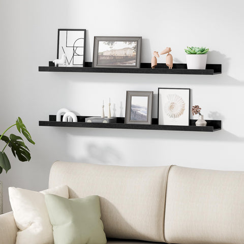 Upsimples 71-inch long display formed by 6-pack setup.