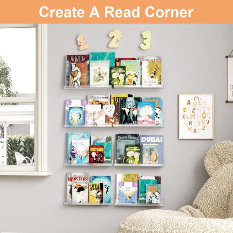 Upsimples bathroom display shelves showcasing compact storage and decor.