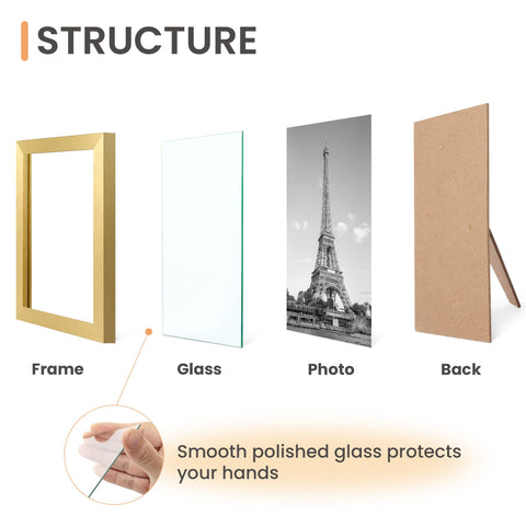 upsimples gold 8.5x11 packaging ensures safe arrival of the 5-pack