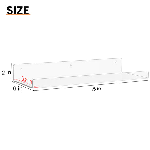 upsimples clear shelves for toilet paper storage with easy access
