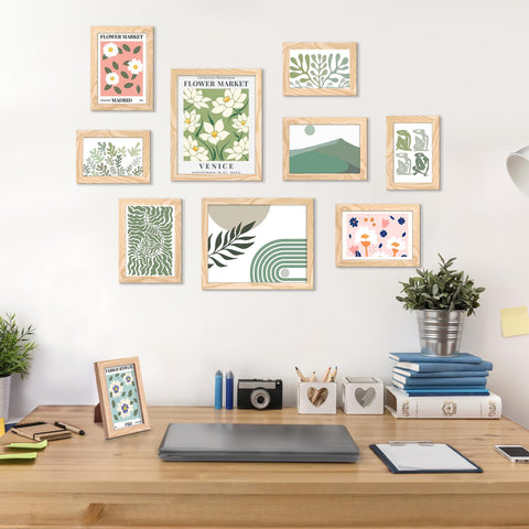 Upsimples collage frame 4x6 set offers compact display options for cozy spaces.
