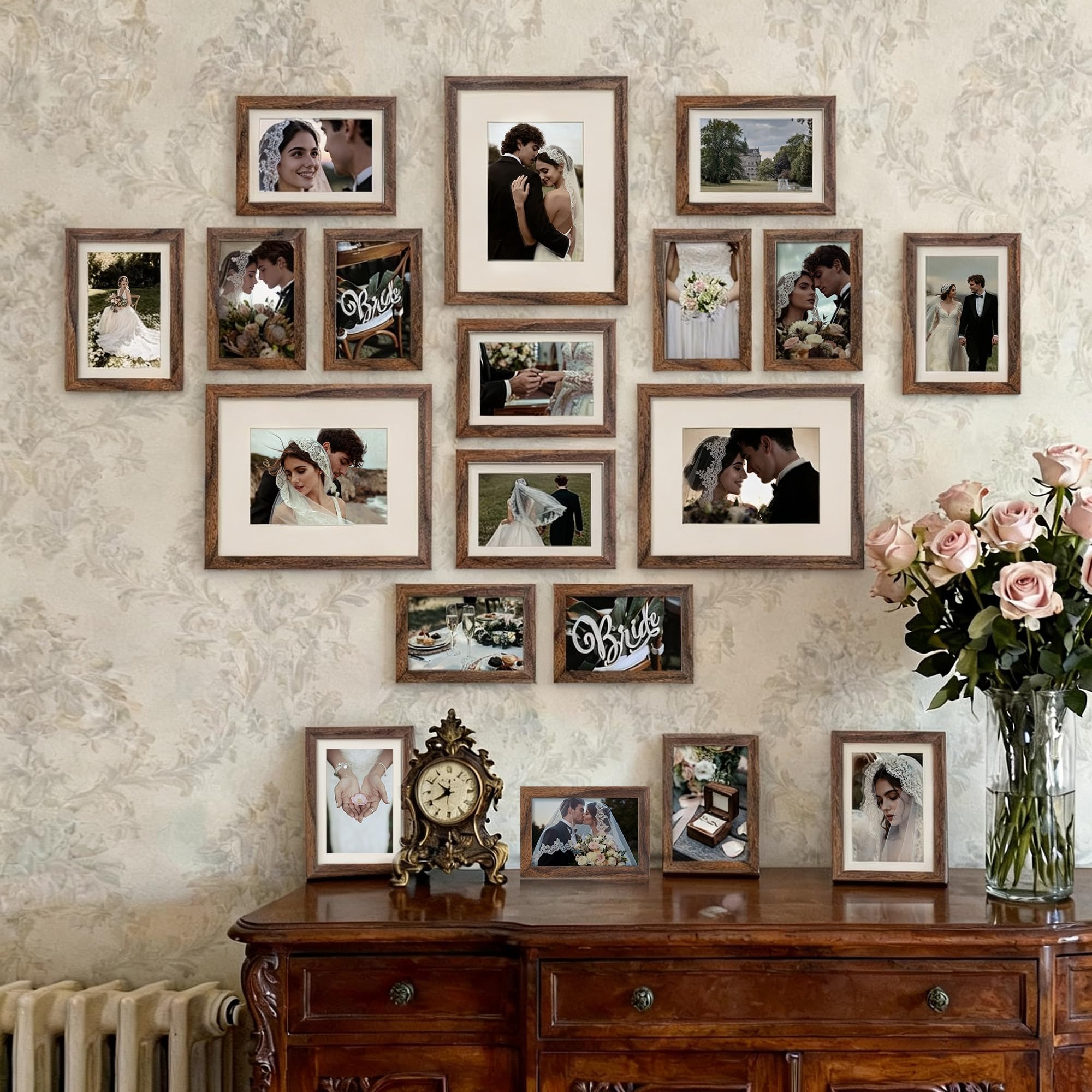 upsimples collage frame back system – spring back backing enables quick photo changes