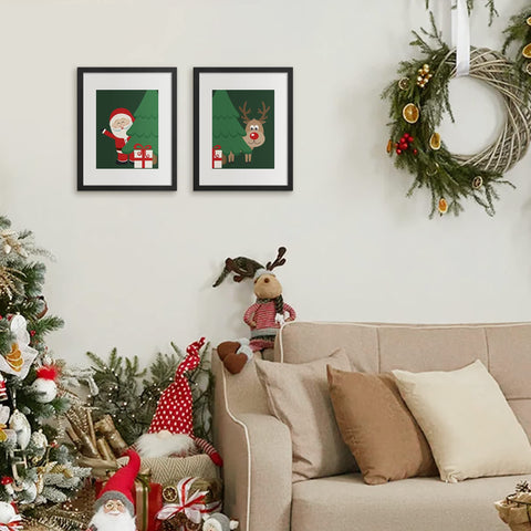 Upsimples safe, lightweight frames simplify updating gallery walls.