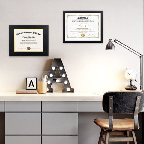 upsimples six-pack provides coordinated frames for offices or gifts.