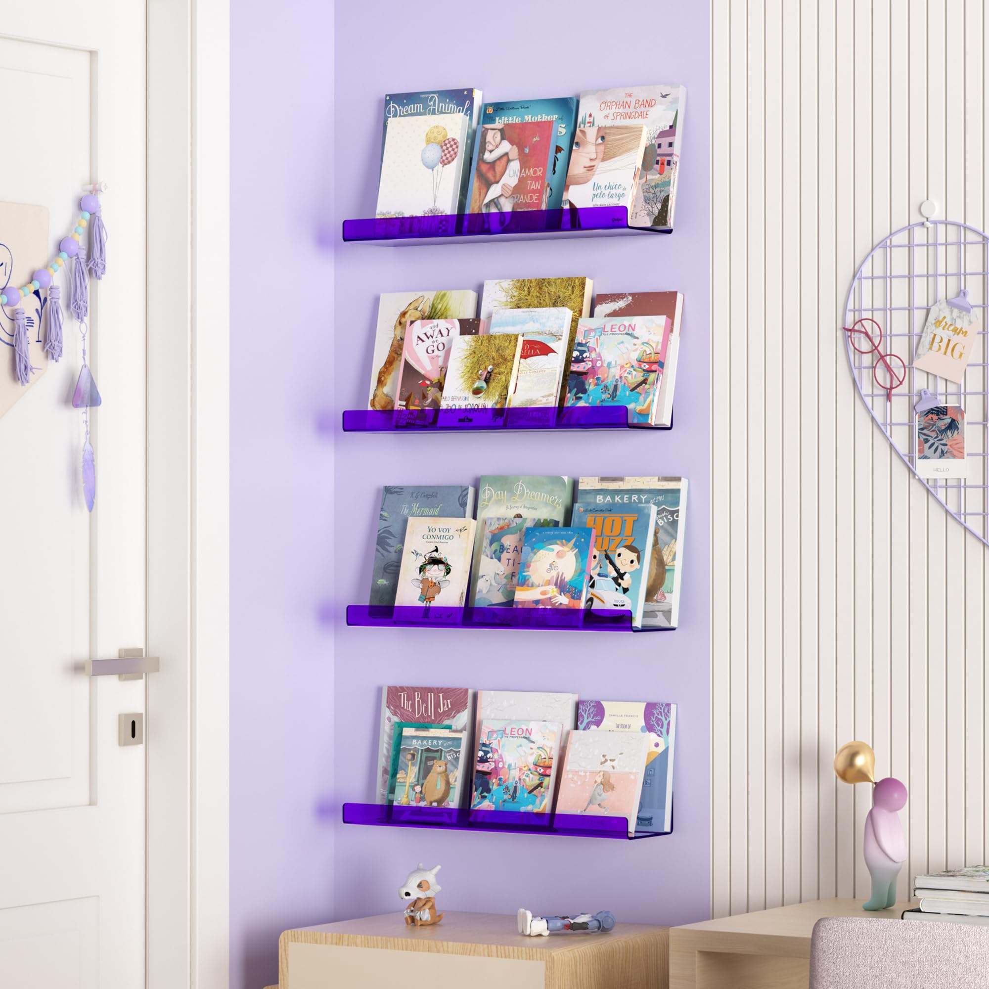 upsimples easy-install wall shelf kit with pre drilled holes for quick mounting