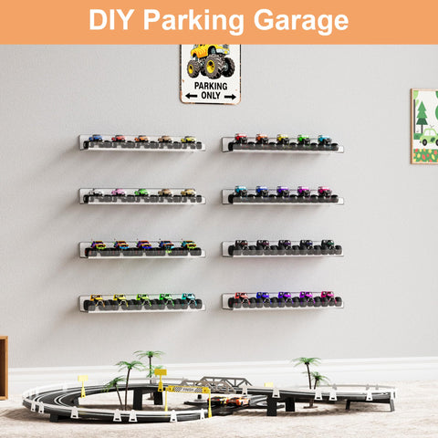 upsimples easy-install wall shelves kit simplifies setup for quick organization