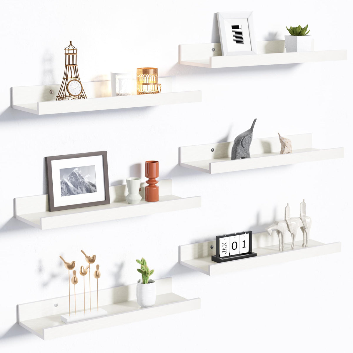 upsimples floating shelves ease of assembly for quick wall setup