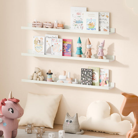 Upsimples bathroom storage shelf holding toiletries and keeps surfaces clear.
