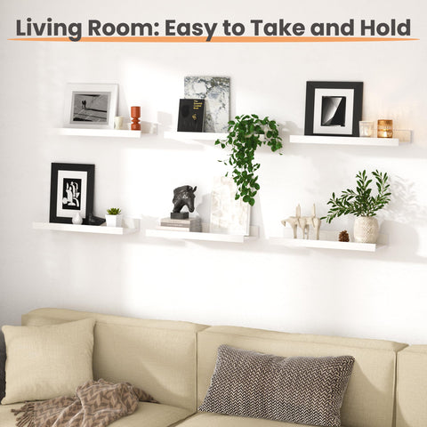 upsimples floating shelves bedroom decor calm organized bedside display
