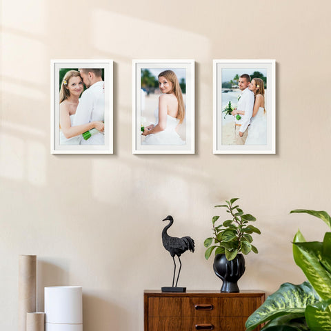 upsimples frame showcase 9x15 with mat for vibrant photos