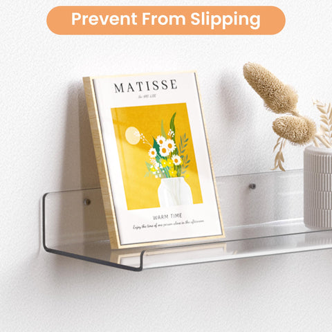 upsimples front lip prevents items from falling