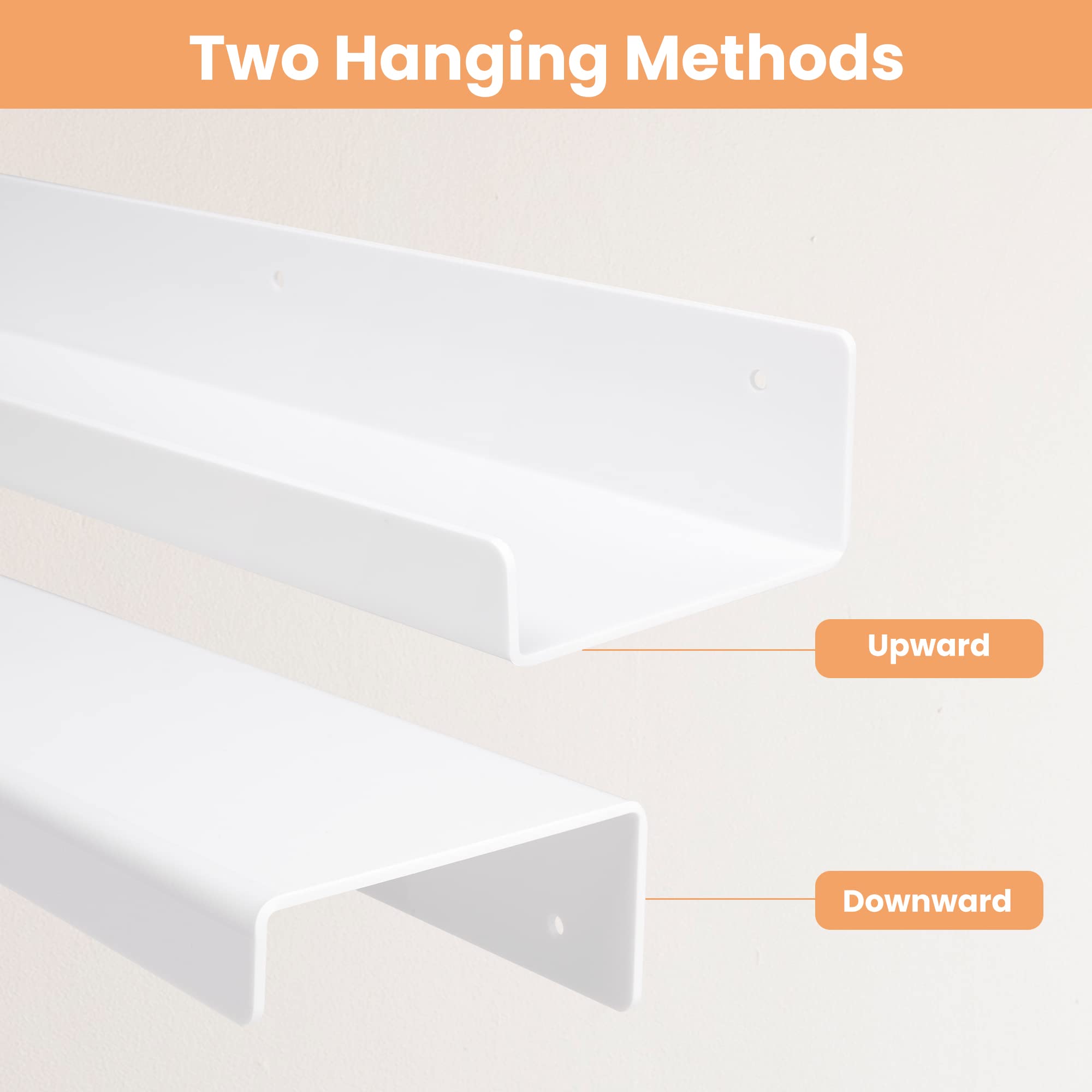 upsimples front lip prevents items from falling off
