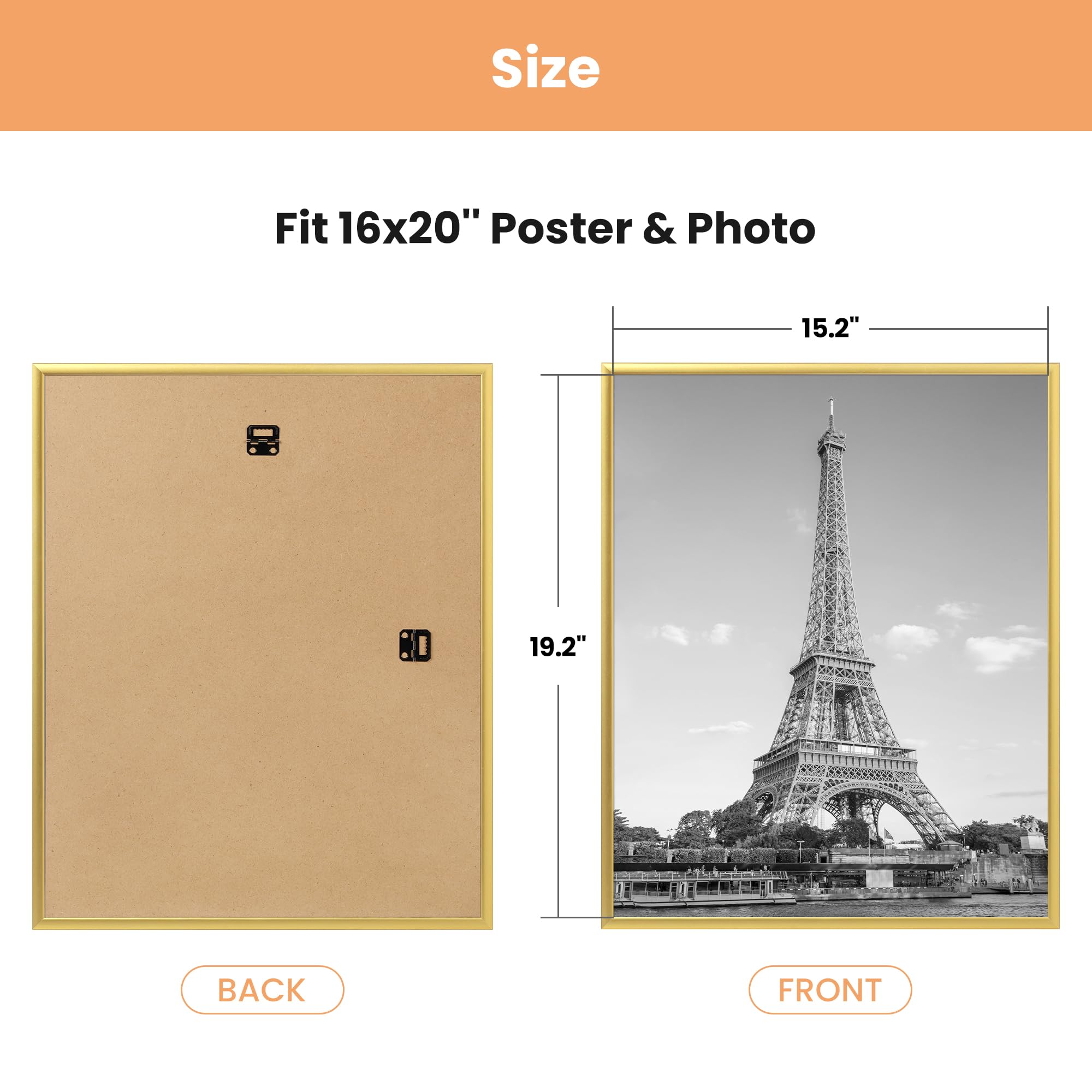 Upsimples gift-ready frame set for gifts or home decor