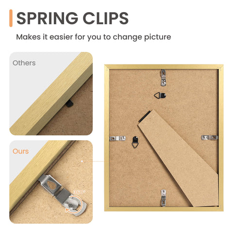upsimples multi-size frame set packaging highlights convenient DIY wall layouts.