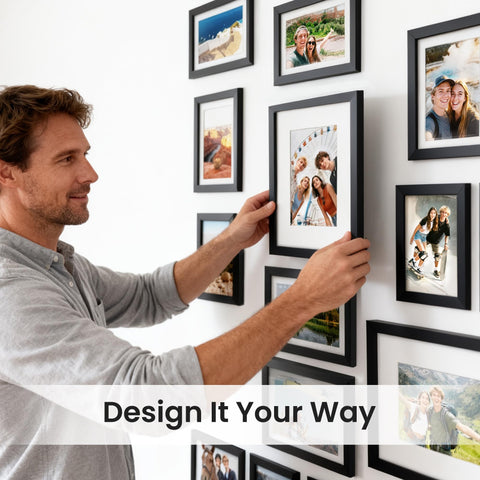 Upsimples spring back design makes photo swapping quick and easy.