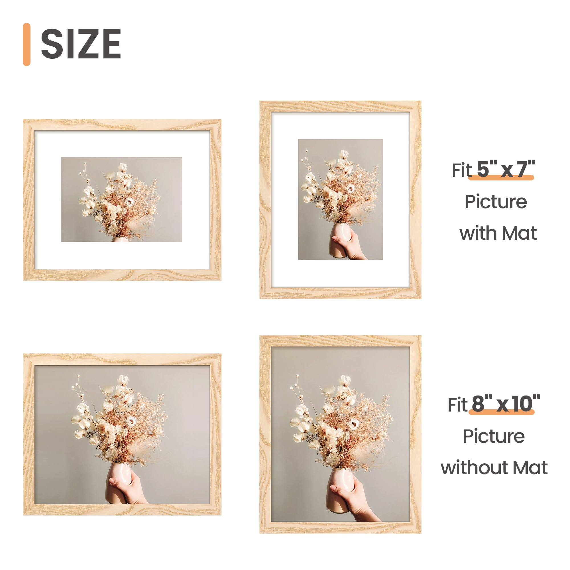 Upsimples protective acrylic front keeps dust away
