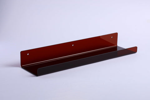 Upsimples quick-install shelves with pre-drilled holes and hardware.