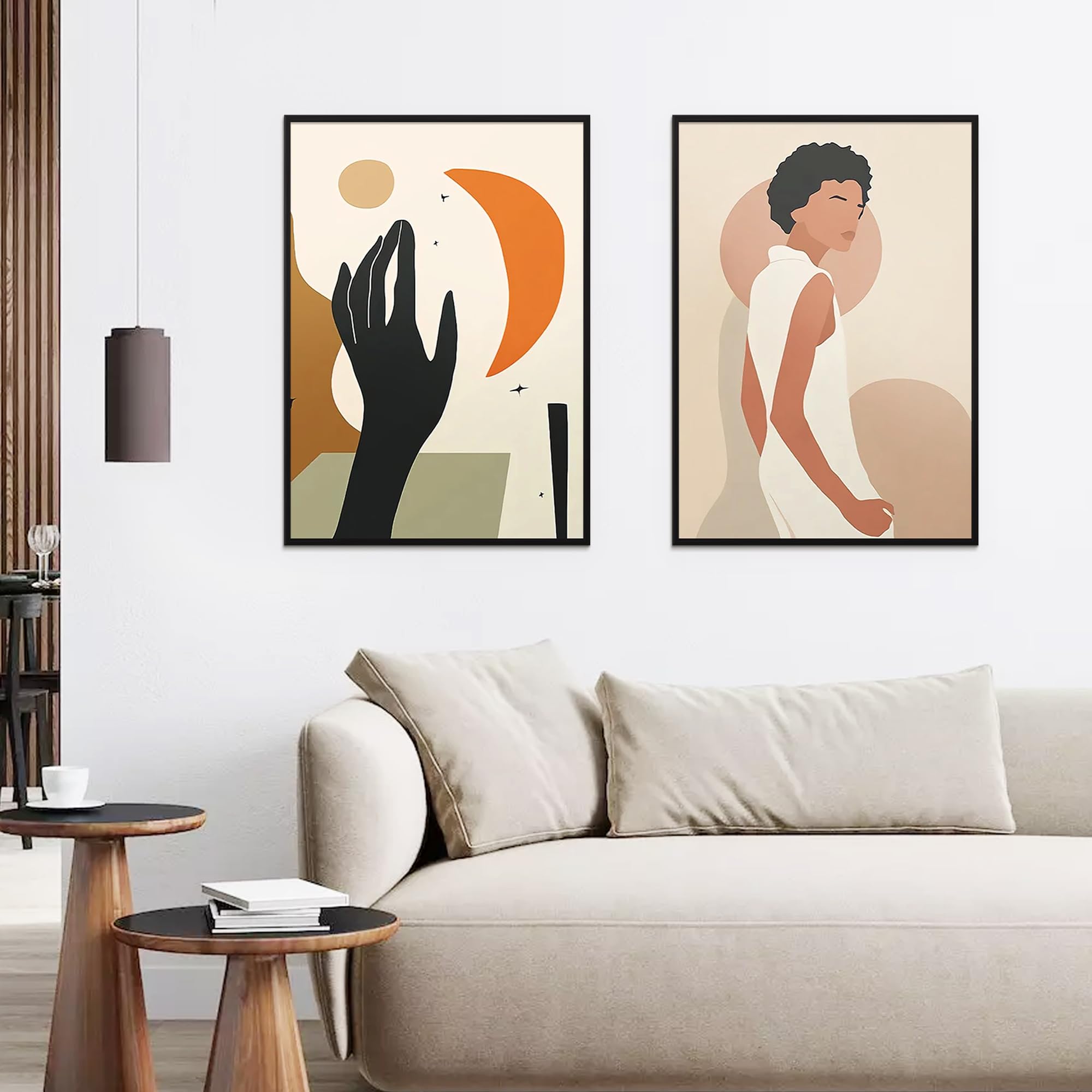 Upsimples scratch-proof frame uses durable plastic to protect posters from daily wear.