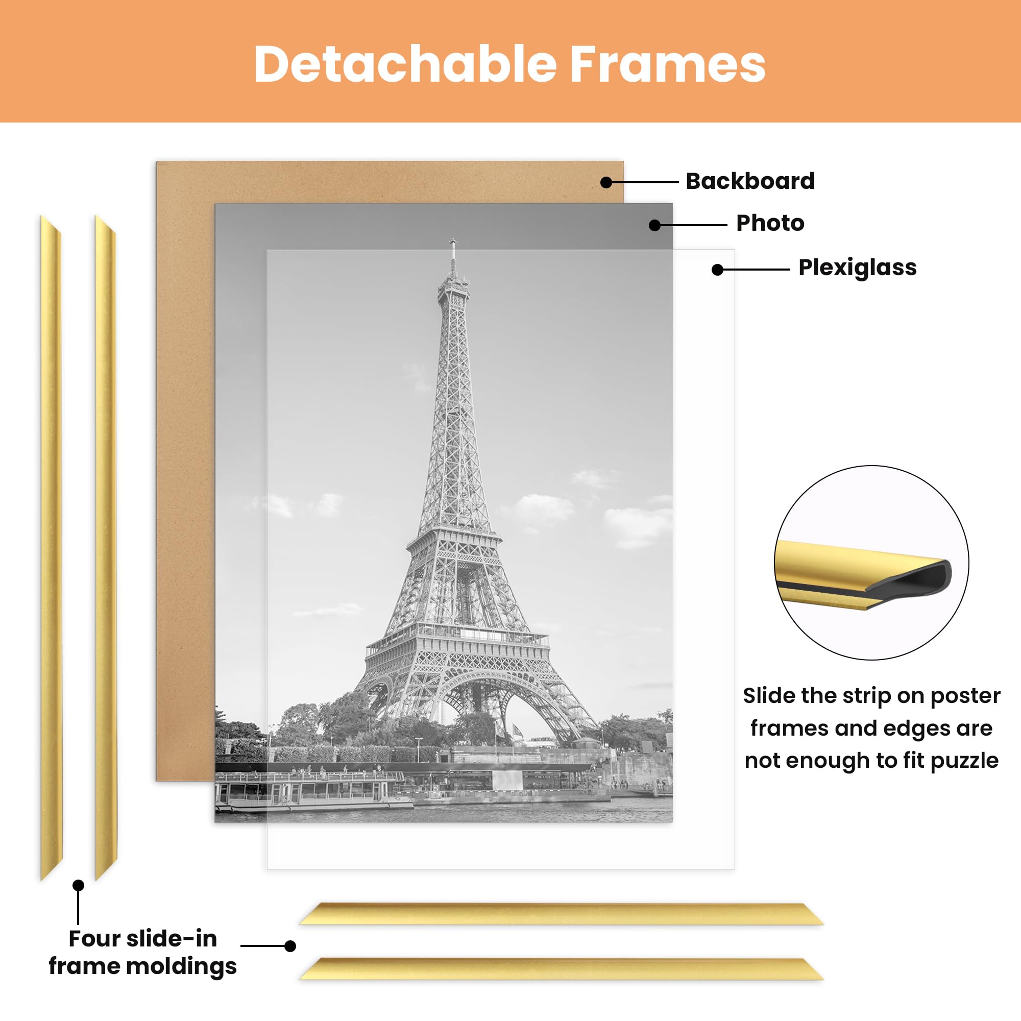 upsimples scratch-proof plastic cover protects posters from scratches and dust