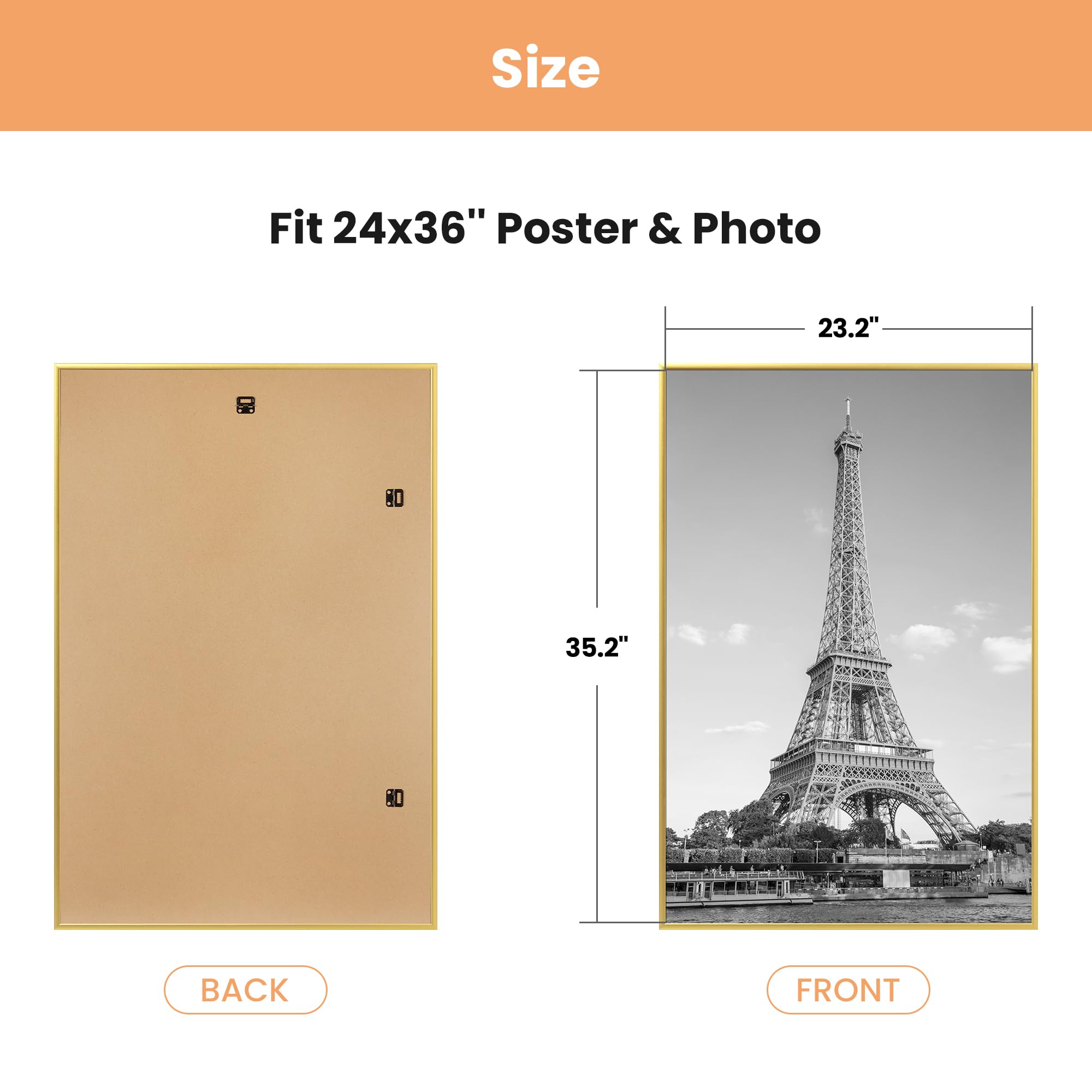 upsimples secure packaging with corner guards protecting frames in transit.