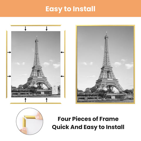 Upsimples slide-in strips enable quick frame assembly