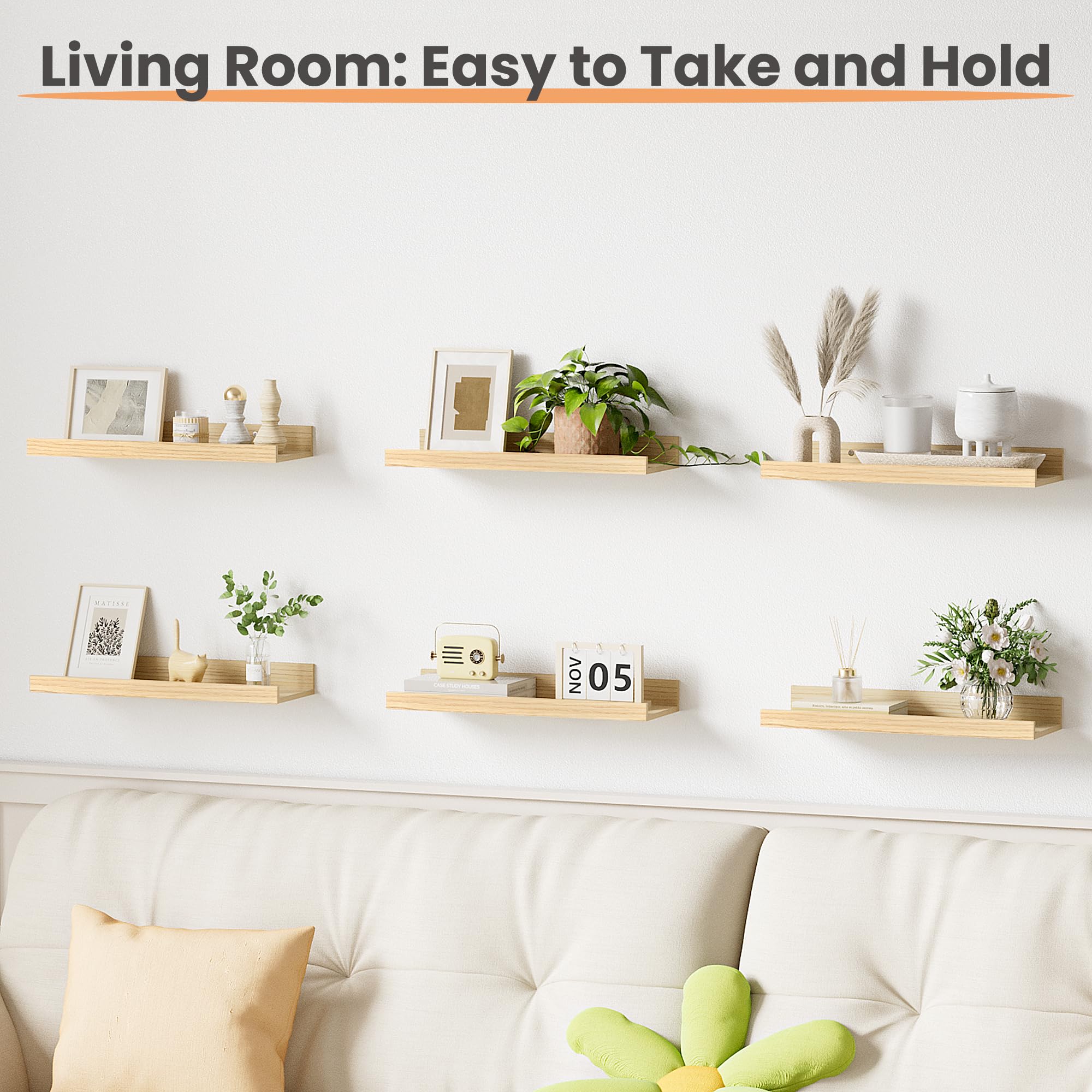 upsimples space-saving shelves display up to 31 inches of items