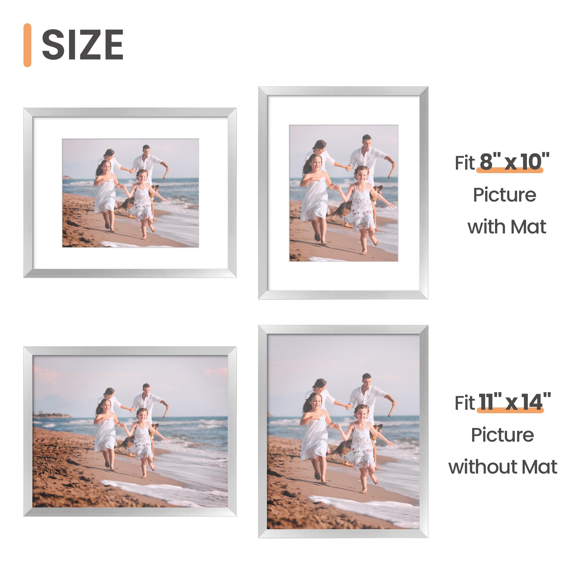 Upsimples spring-type backing enables easy mounting.