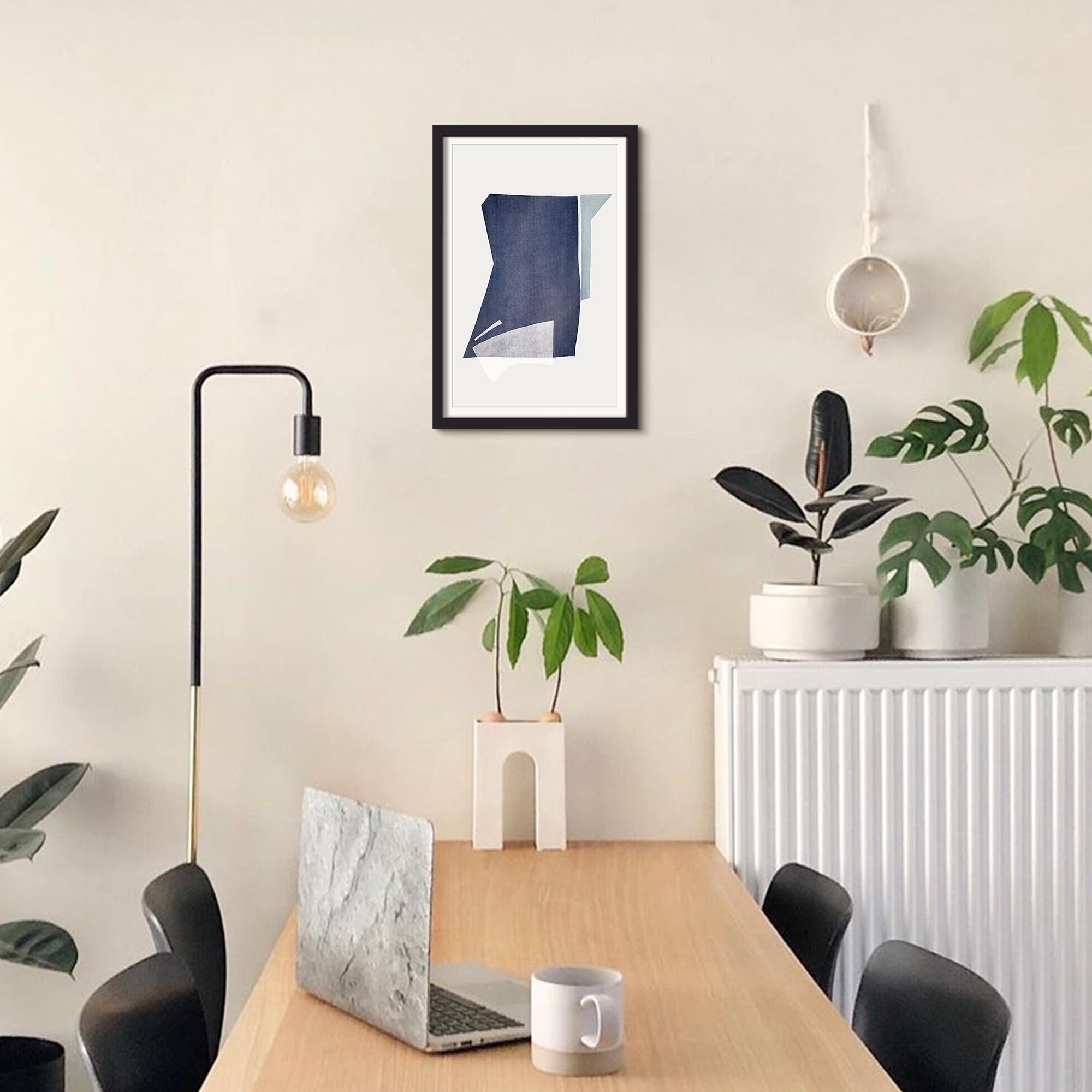 upsimples wall gallery display idea for coordinated decor