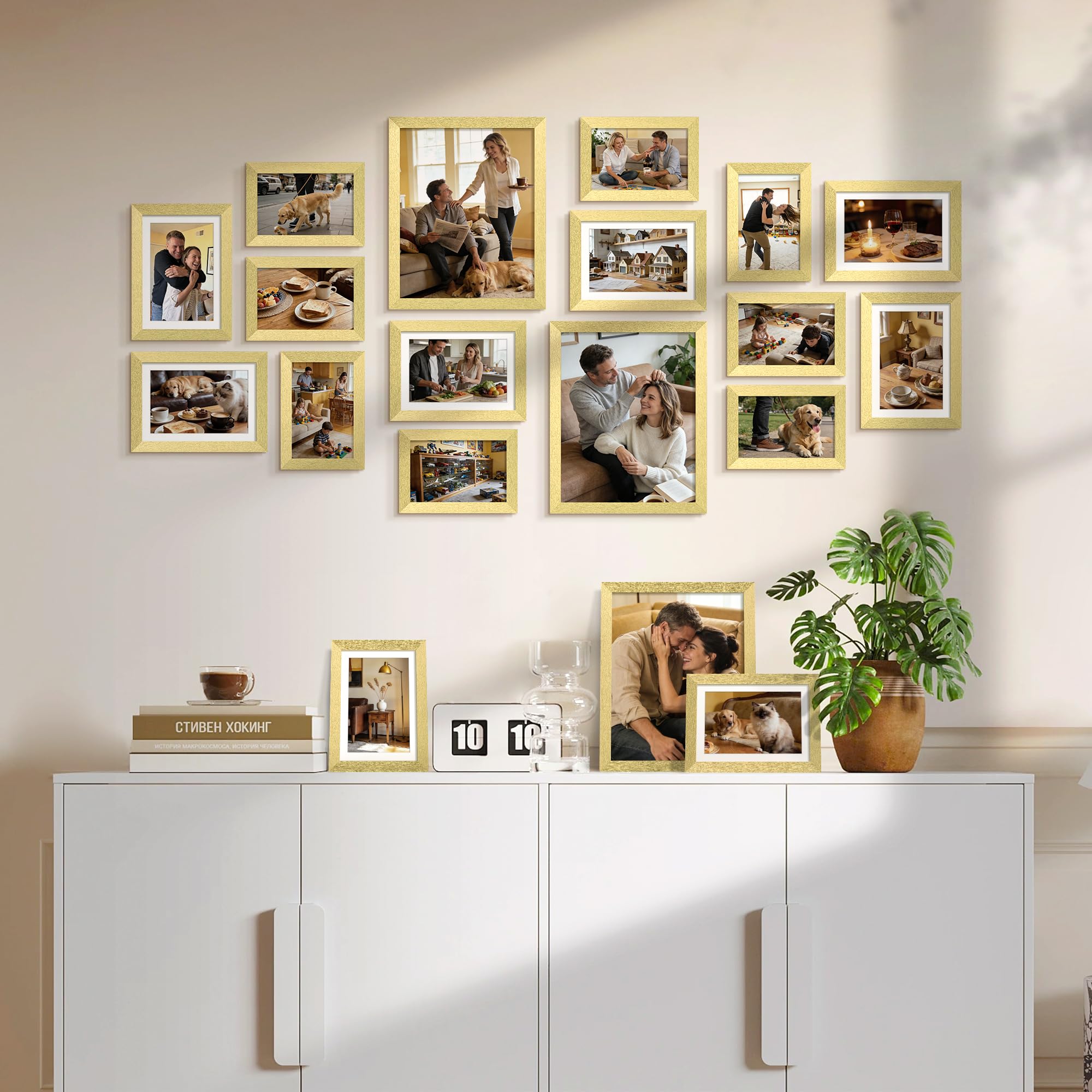 Upsimples wall hooks support vertical or horizontal hanging for layout flexibility.