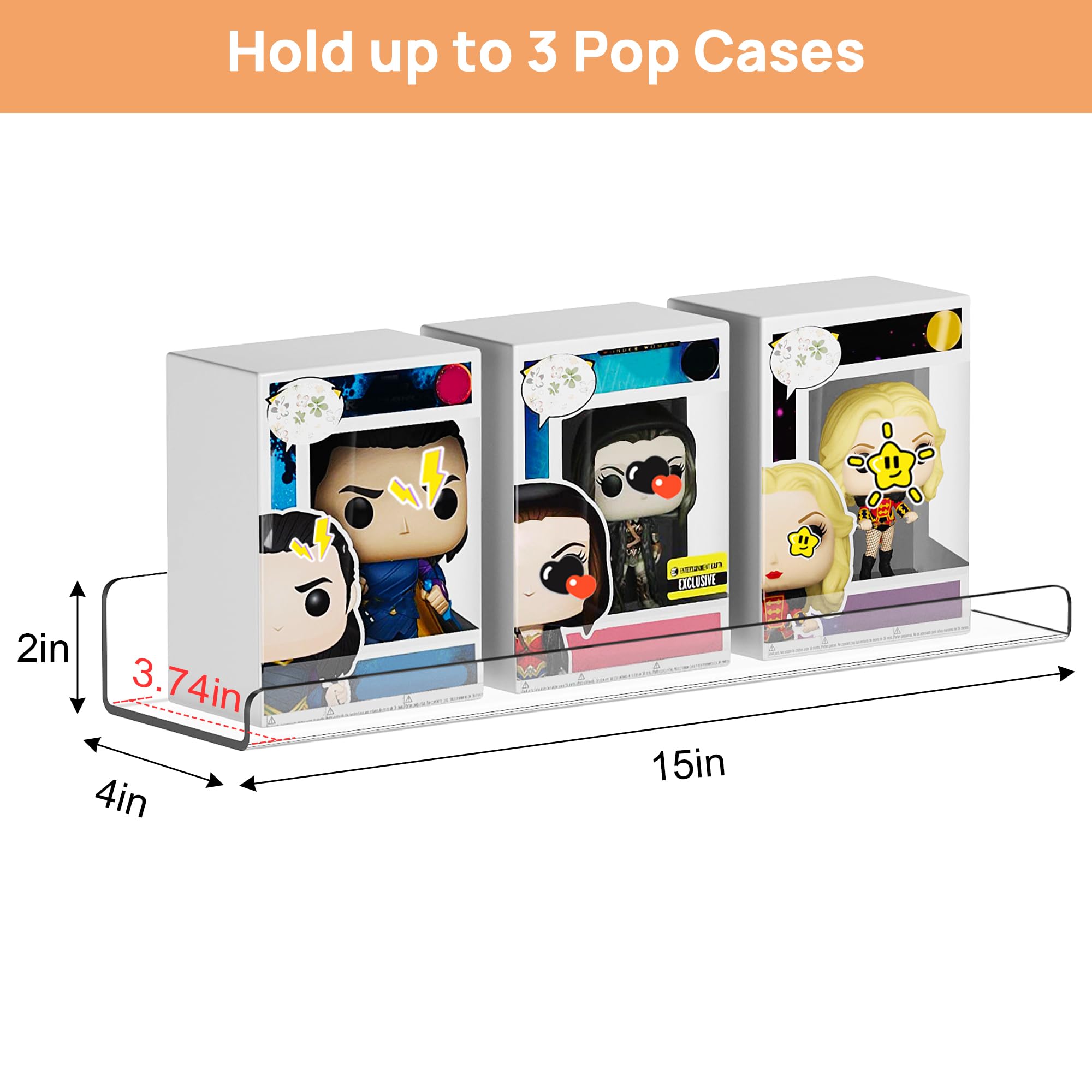 upsimples wall-mount kit with pre-drilled shelves ready for quick installation