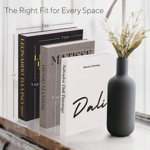 Upstart Decor decorative books with hidden storage detail keeps remotes neatly tucked away