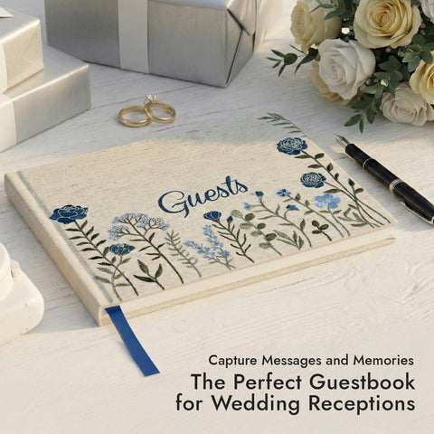 Upstart Decor our guests 160 pages provide ample space for messages and memories.