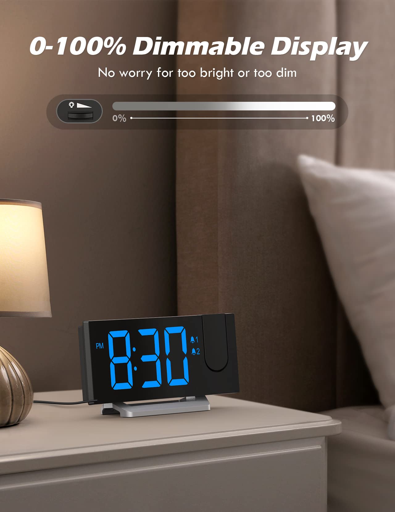 Uptimus FM radio with 30 presets for easy listening