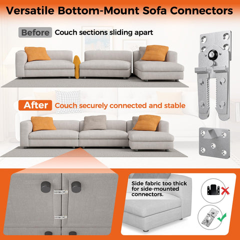 UPVONT screws included pack ensures extra stability during setup.