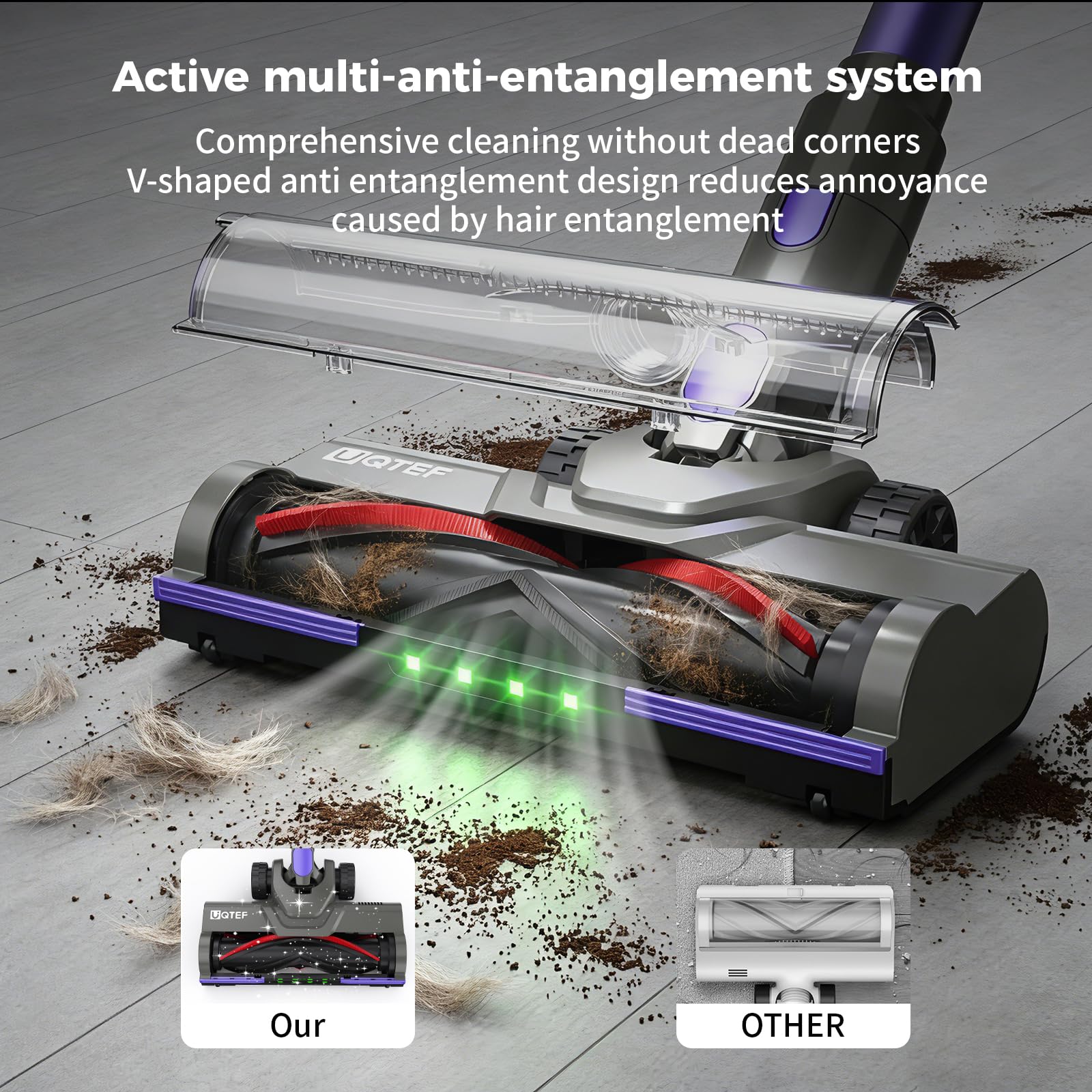 UQTEF 3 in 1 vacuum for home and car use.