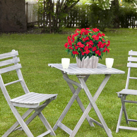 Uqueeten easy-clean impatiens stay neat with light dusting