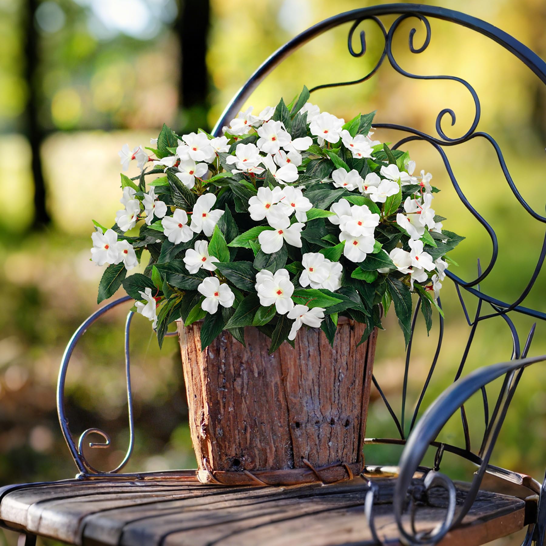 Uqueeten outdoor-friendly stems bend easily for creative arrangements