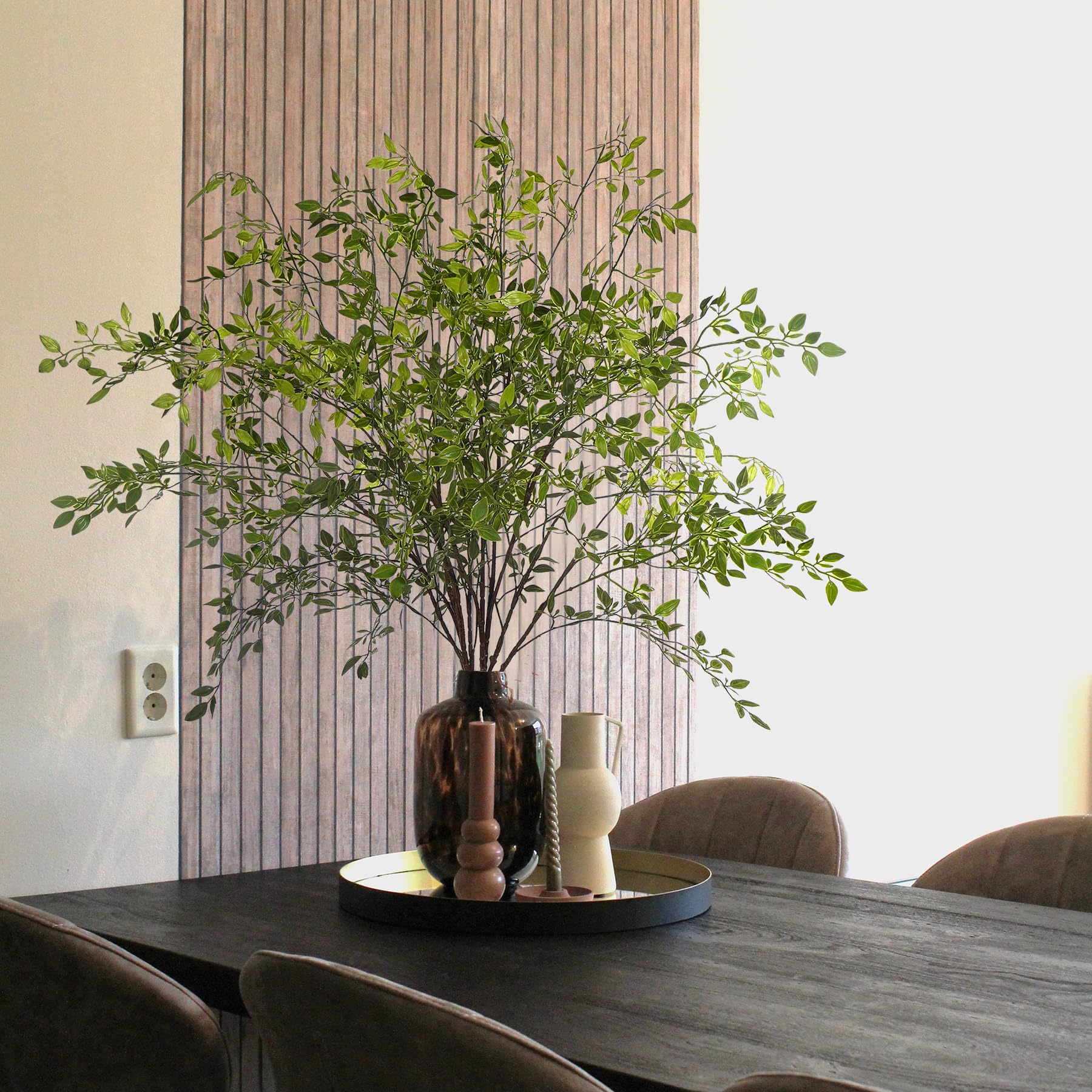 Uqueeten simple vase fillers create quick charm for entrances and living rooms