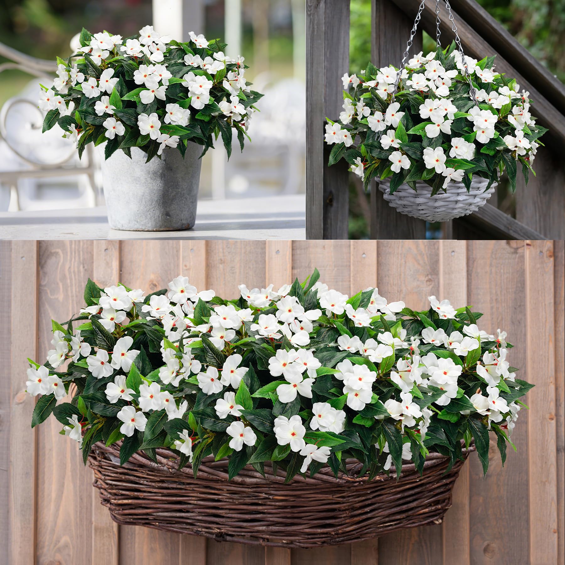 Uqueeten 4-piece bouquet offers versatile seasonal decor for indoor spaces