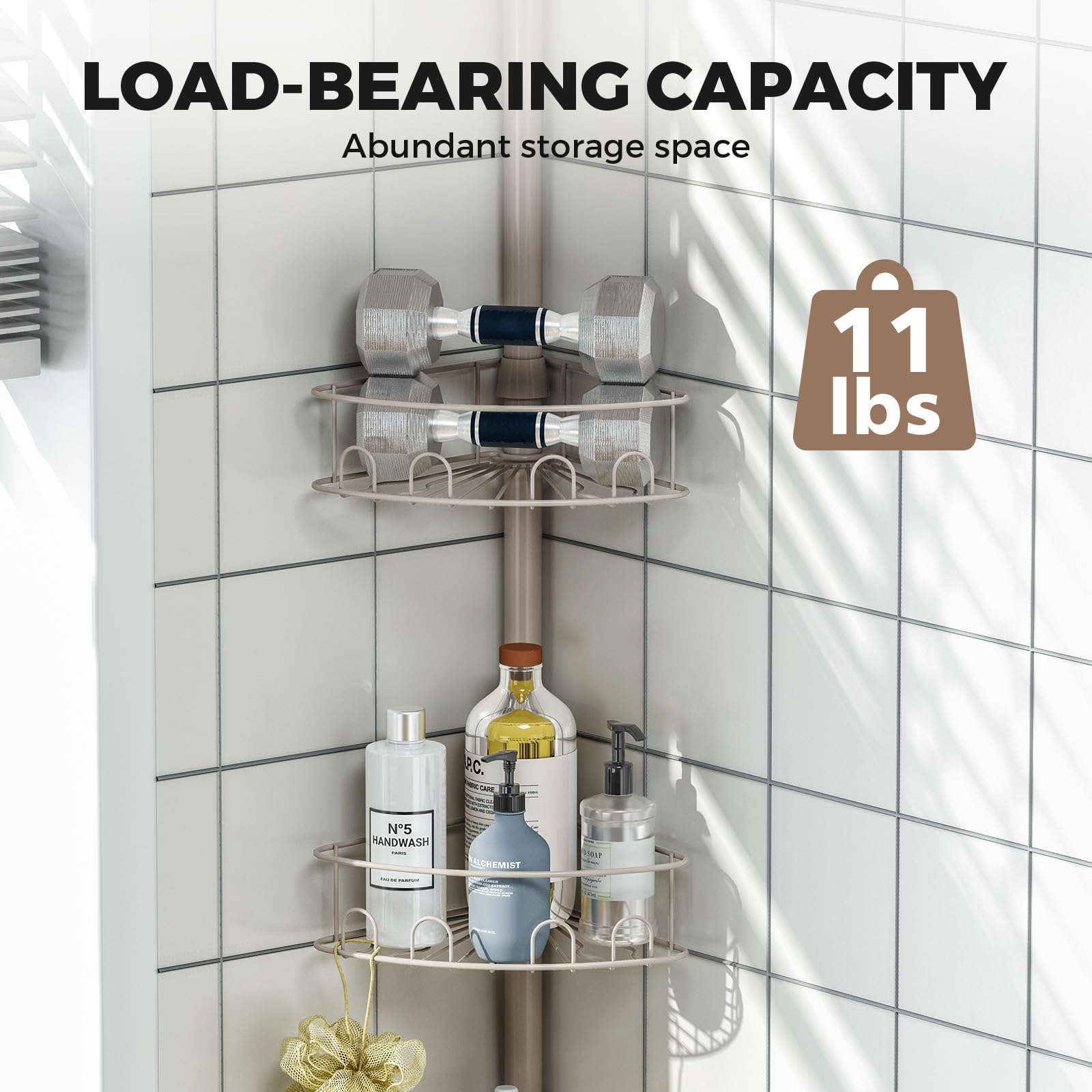 Urackify corner organizer design works on flat surfaces without damage.