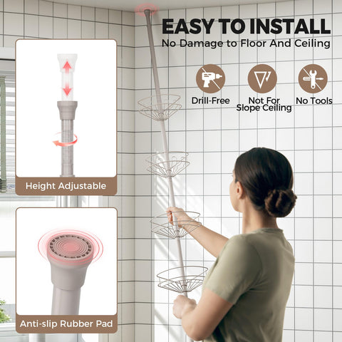 Urackify no-drill installation demonstrated for renters and quick setup.